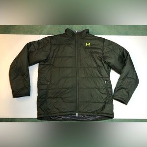 Under Armour men’s dark green puffer jacket